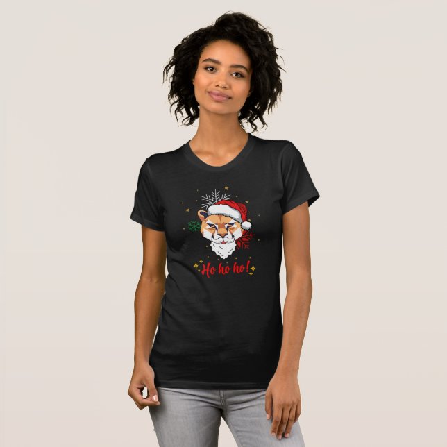 t-shirt animal ho ho ho  (Frente Completa)