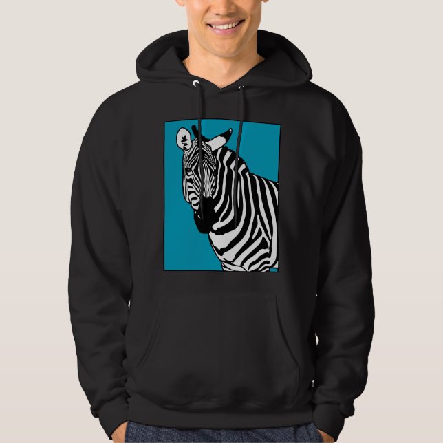 T-shirt Animal legal da zebra (Frente)