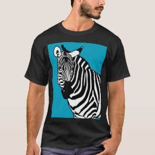 T-shirt Animal legal da zebra