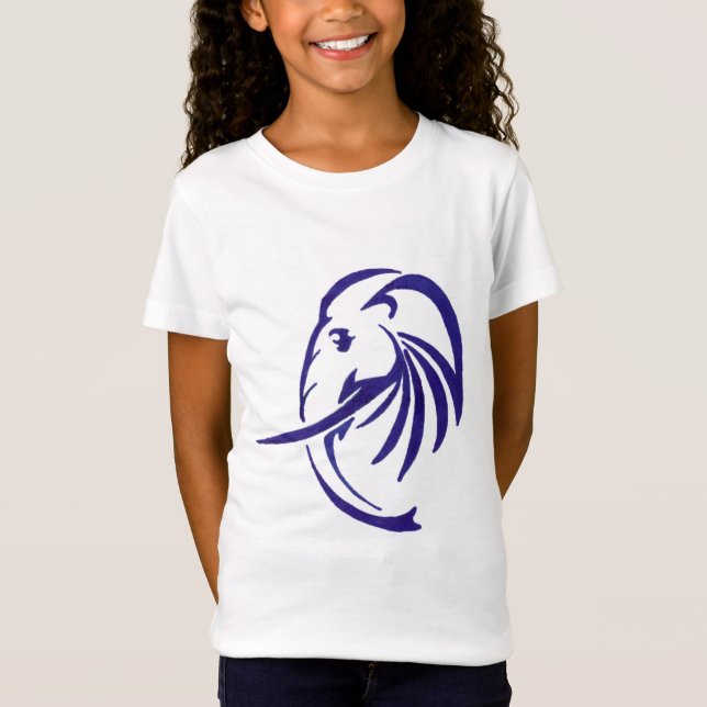 T-shirt animal selvagem (Frente)