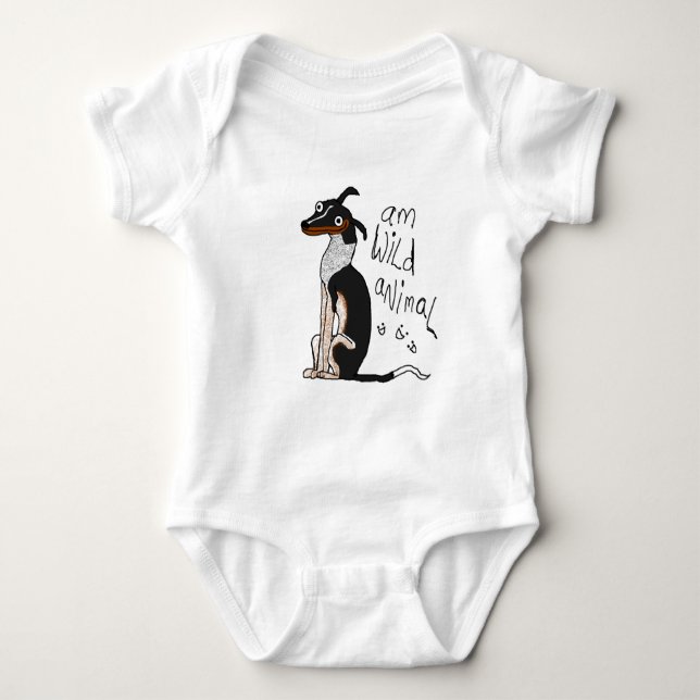 T-shirt Animal selvagem do Am (Frente)