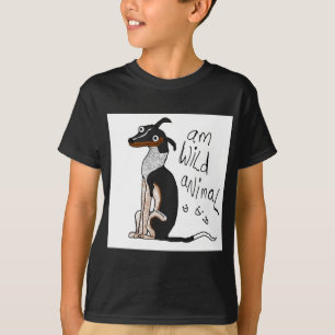 T-shirt Animal selvagem do Am