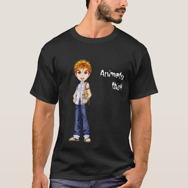 T-shirt Anime isto (Frente)