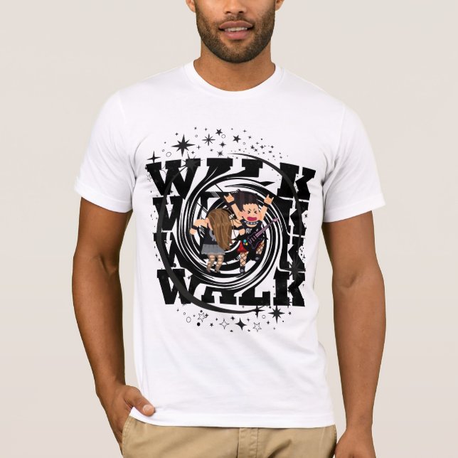 T-Shirt Anime Star Warrior Retro (Frente)