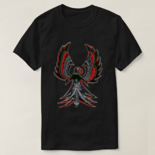 T-shirt Anishinaabe Thunderbird Black
