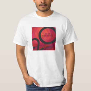 T-shirt Aniversário da Década Vermelha