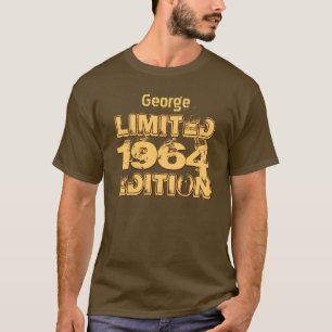 T-shirt Aniversário da edição 1964 limitada 50th ou