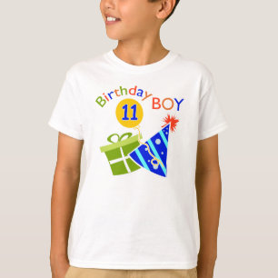 T-shirt Aniversário de 11