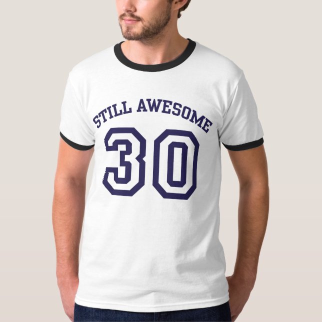 T-shirt Aniversário de 30 anos (Frente)