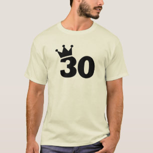 T-shirt Aniversário de 30 anos da coroa