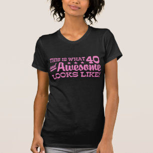 T-shirt Aniversário de 40 anos