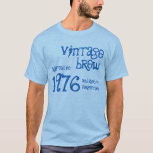 T-shirt Aniversário de 40 anos fermentação 43a do vinta