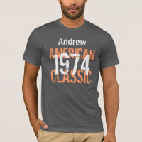 aniversário de 40 anos Gift 1974 American Classic