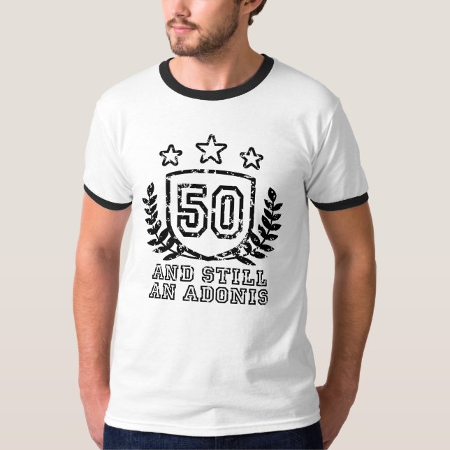 T-shirt Aniversário de 50 anos (Frente)