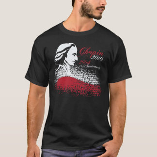 T-shirt Aniversário de Chopin 200th