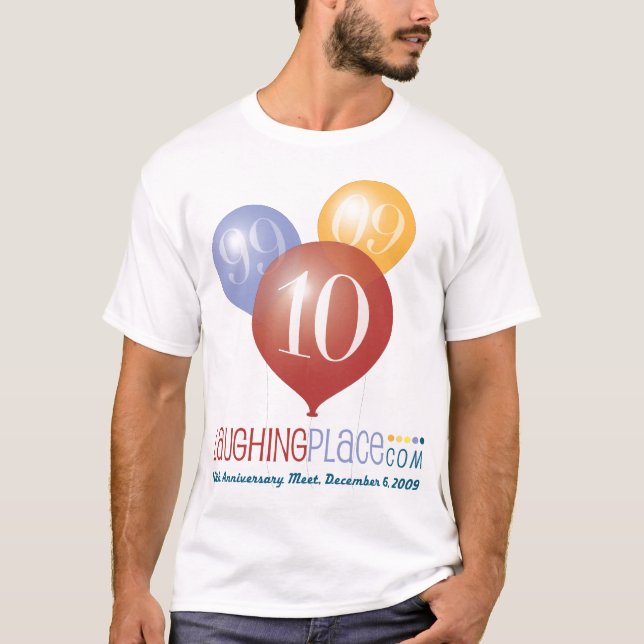 T-shirt Aniversário de LP 10o (Frente)