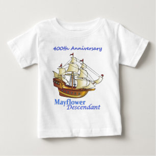 T-shirt Aniversário do navio de navigação do descendent