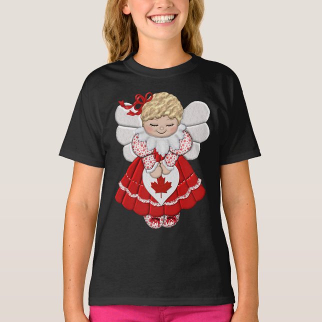 T-shirt Anjo canadense (Frente)