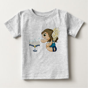 T-shirt Anjo de Menorah