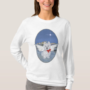 T-shirt Anjo de Natal Westie