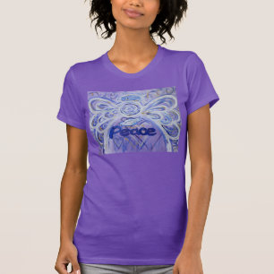 T-Shirt Anjo de Paz (Pintura em Ambos os Lados)