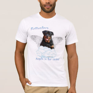 T-shirt Anjo de Rottweiler