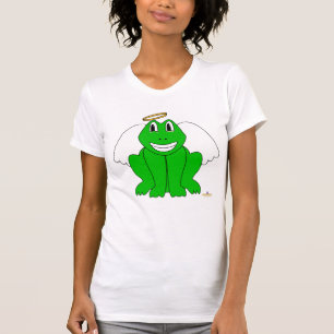 T-shirt Anjo do Sapo Verde Sorridente do bobo