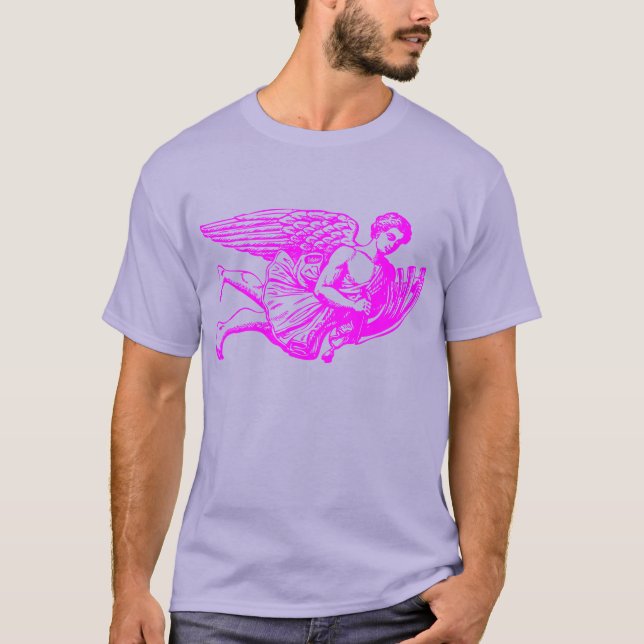 T-shirt Anjo Musical Voador (Frente)