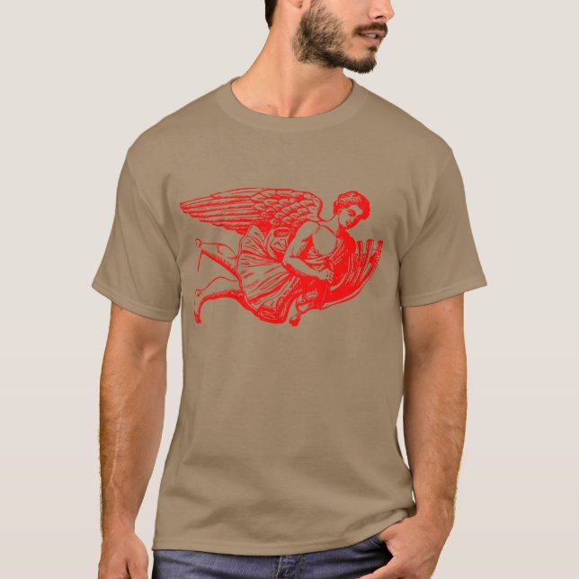 T-shirt Anjo Musical Voador (Frente)