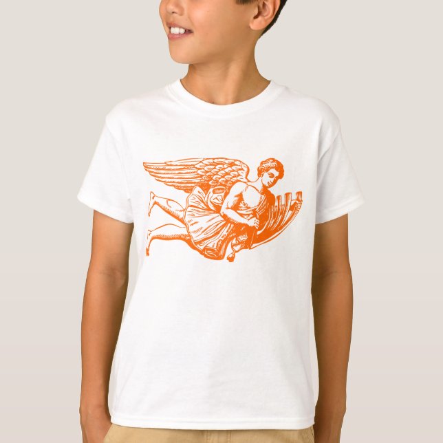 T-shirt Anjo Musical Voador (Frente)