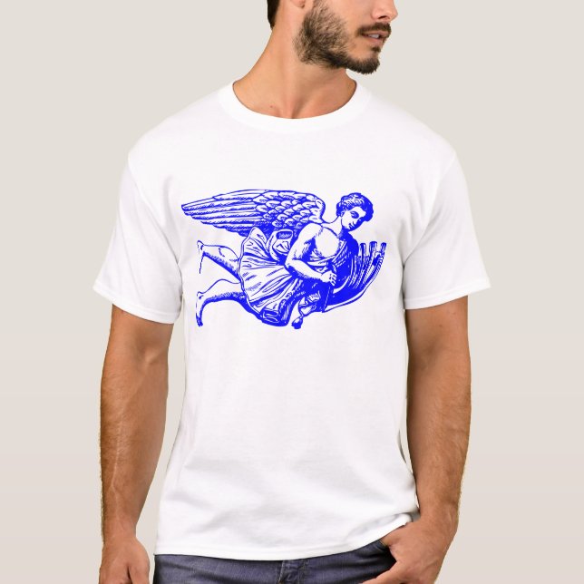T-shirt Anjo Musical Voador (Frente)