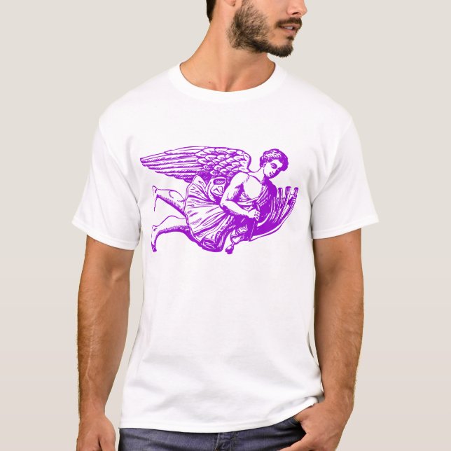 T-shirt Anjo Musical Voador (Frente)