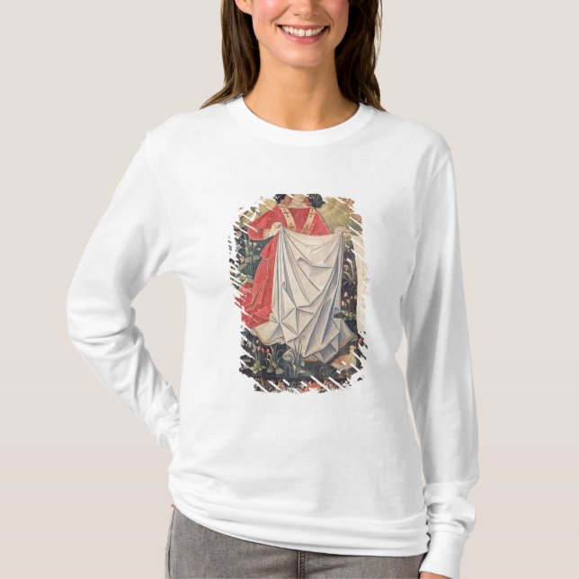 T-shirt Anjo que guardara a saia (Frente)