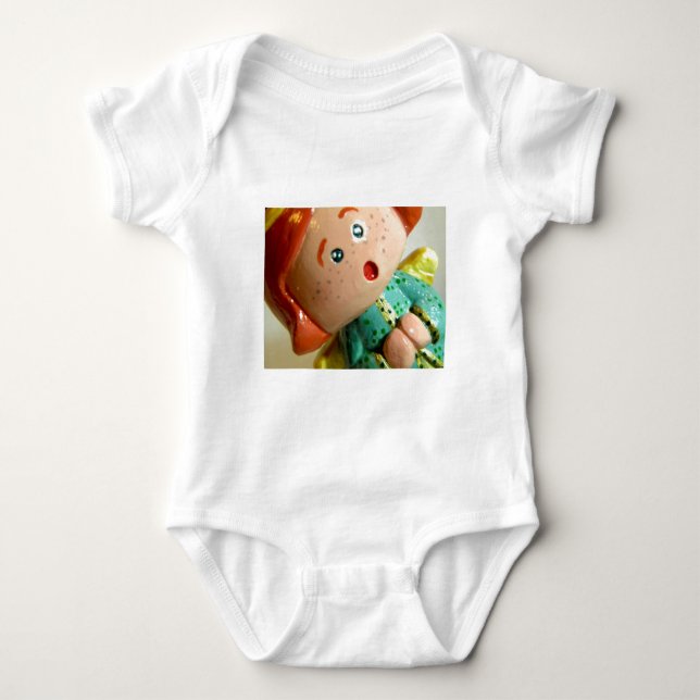 T-shirt Anjo verde mim (Frente)