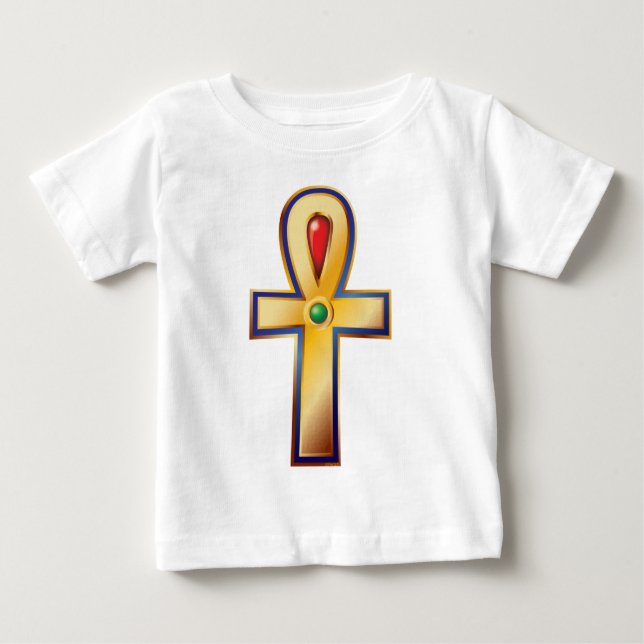T-shirt Ankh- o símbolo egípcio antigo da vida (Frente)