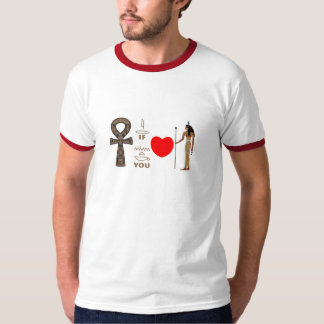 T-shirt Ankh se você ama o Isis