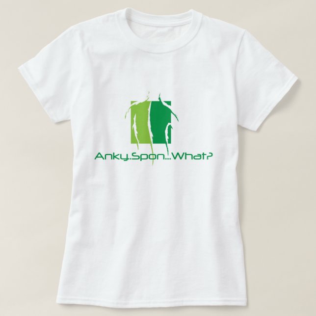 T-shirt Anky. Spon… que? (Frente do Design)
