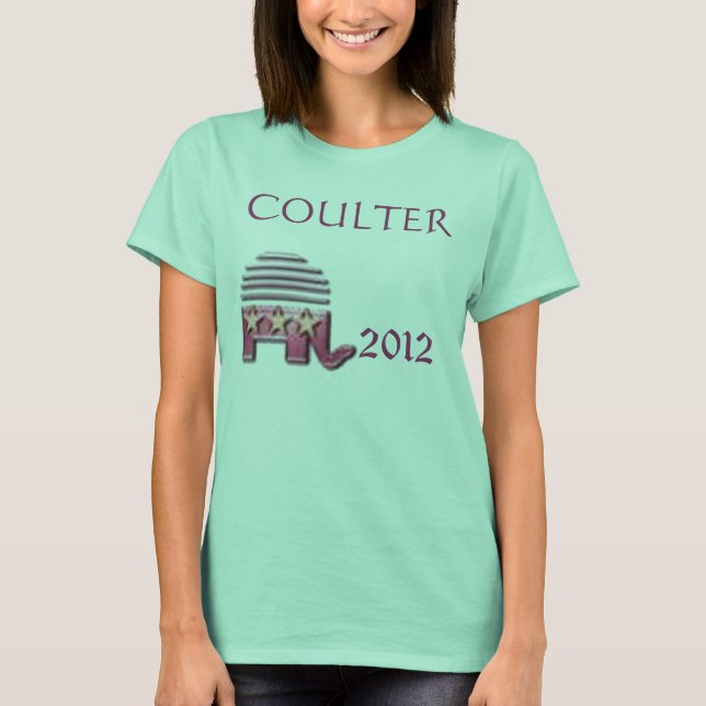 T-shirt Ann Coulter 2012 (Frente)