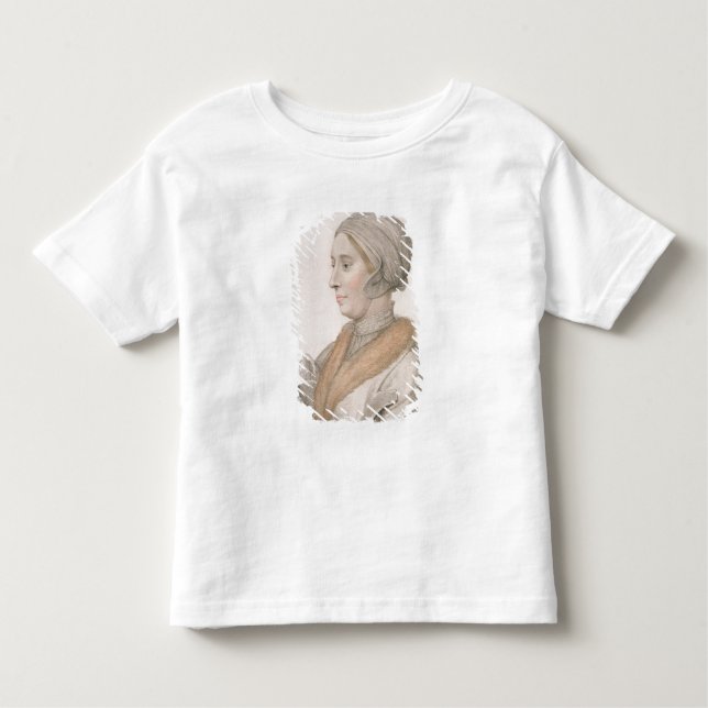 T-shirt Anne Boleyn (1507-36) gravada por Francesco Bartol (Frente)