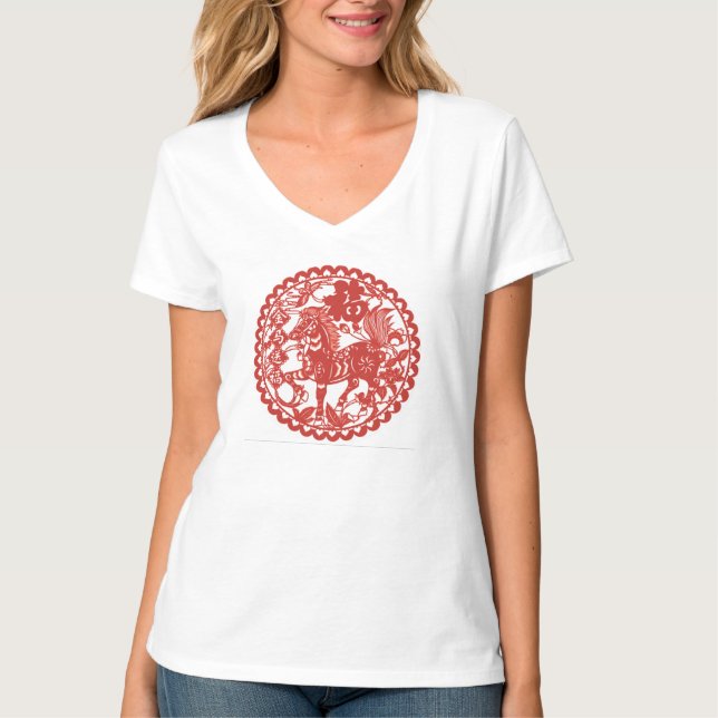 T-shirt "Ano do cavalo " (Frente)