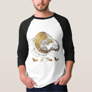 T-shirt Ano do Tee Ram Sheep ou Goat Men