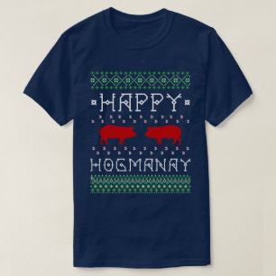 T-shirt "Ano novo escocês feio engraçado de Hogmanay