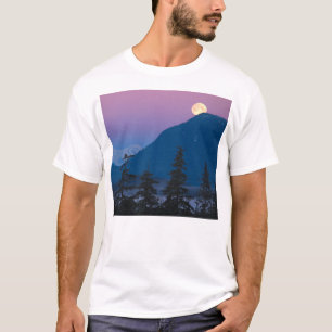 T-shirt Anoitecer em Alaska