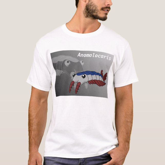 T-shirt Anomalocaris - Animal Pré-Histórico (Frente)