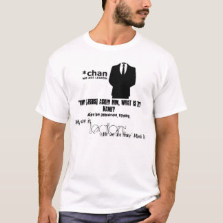T-shirt Anon~ nós somos legião