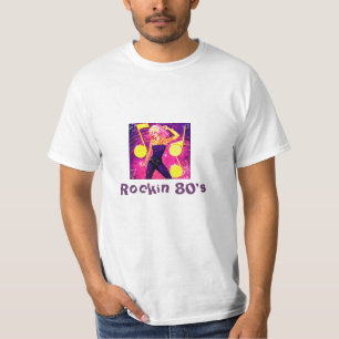 T-shirt Anos 80 de Rockin