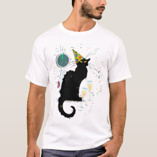 T-shirt Anos novos Le Chat Noir