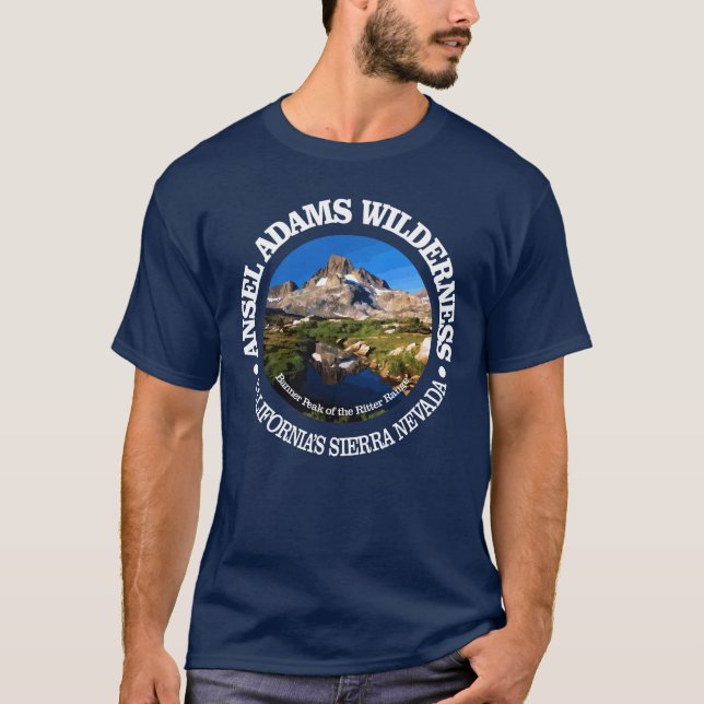 T-shirt Ansel Adams Wilderness (Frente)