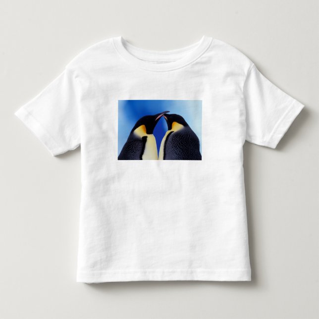 T-shirt Antártida, Pinguins Imperadores (Frente)