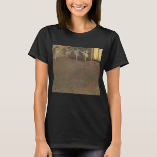 T-shirt Antes do Balé de Edgar Degas, Vintage Fine Art